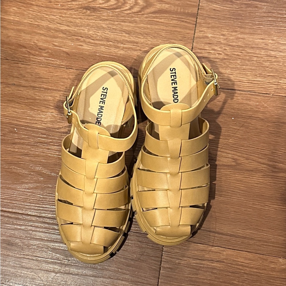 Steve Madden Girls Fisherman Sandals Shoe Size 13